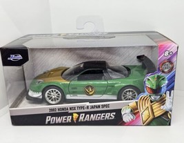 Jada Green Power Rangers 2002 Honda NSX Type-R Japan Spec Diecast Scale 1:32 - $10.99