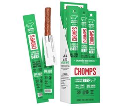Chomps Grass-Fed and Finished Jalapeño Beef Jerky Snack Sticks 24-Pack -... - $36.62