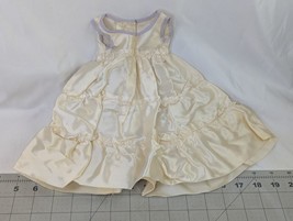 Satin Cream Doll Dress 16 Inch Made For Terri Lee Dolls - $24.95