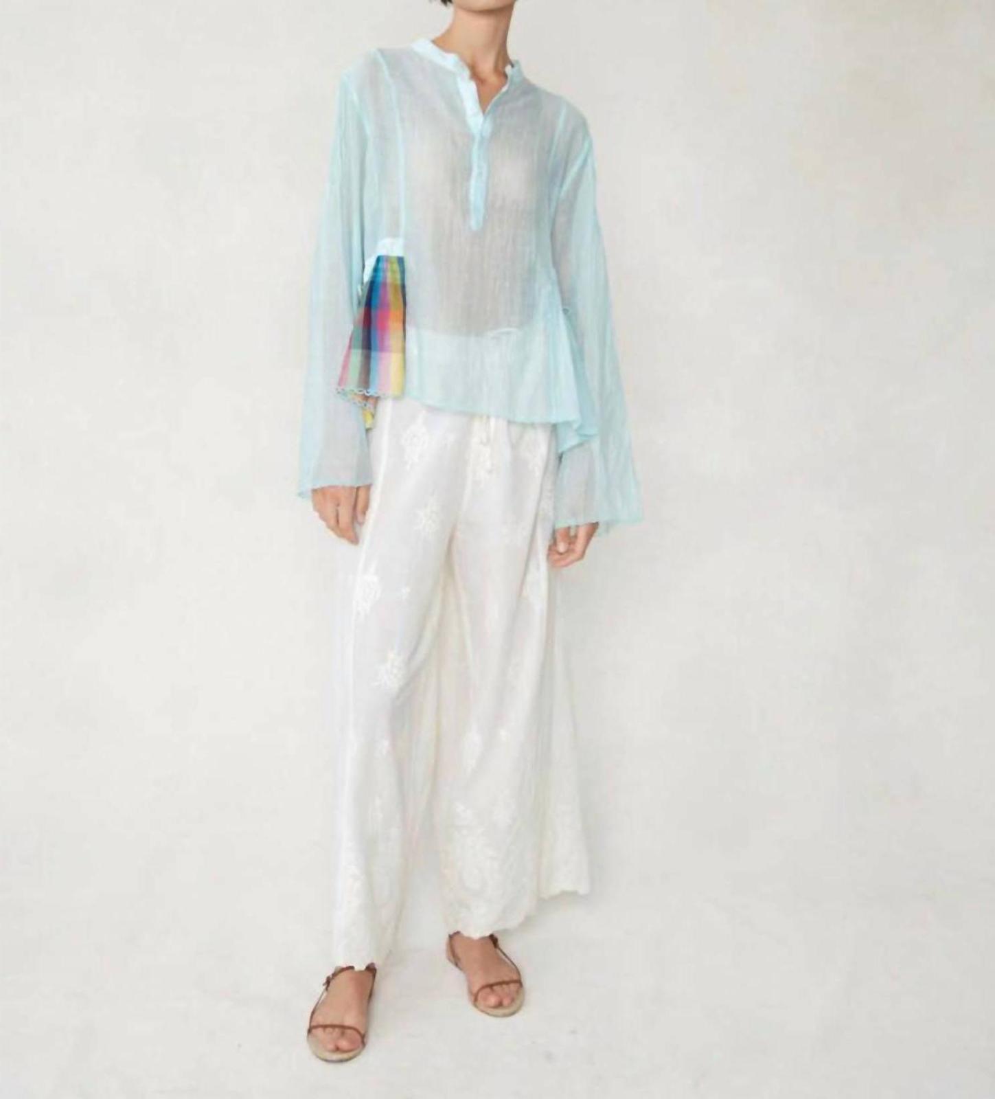 Chan Luu Side Peplum Blouse Size One Size - $99.00