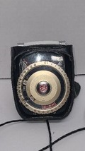 Vintage General Electric Photography Exposure Meter Type Pr in Leather Case - $13.80
