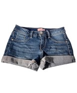 SQUEEZE Girls Size 10 Medium Wash Denim Shorts Cufffed - £9.60 GBP