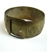 1934 Chicago Worlds Fair Cuff Belt Bracelet Hall of Science, Travel &amp; Tr... - £39.32 GBP