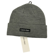 Nwt Calvin Klein Msrp $41.99 Authentic Men&#39;s Gray One Size Reversible B EAN Ie Hat - $21.99