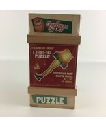 A Christmas Story 500 Piece Puzzle 3 Foot Tall Leg Lamp Fragile 2008 USA... - $58.02 CAD