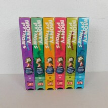 Lot of 6 Monty Python&#39;s Flying Circus VHS 2000 Dead Parrot Silly Walks Spam - £18.18 GBP