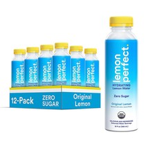 Lemon Perfect Original Lemon (12-pack) Hydrating Organic Lemon Water  - £31.16 GBP