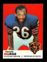 1969 Topps #73 Bennie Mcrae Ex Bears Nicely Centered *XR25850 - £2.93 GBP