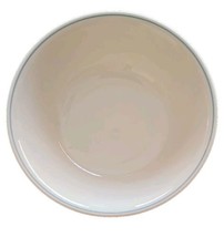 Vintage ~ Corelle By Corning ~ Sandstone BLUE LILY ~ 8.5&quot; x 2.5&quot; ~ Serving Bowl - £24.45 GBP