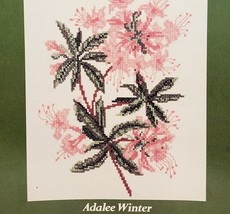 1984 Wildflower Designs for Needlework Adalee Winter Oxmoor Vintage Craft - $19.99