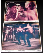 2 1975 Walter Hill Movie HARD TIMES 8x10 Lobby Cards Charles Bronson Cag... - $27.28 CAD
