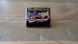 Illinois G-2 Honda Gold Wing Road Riders Motorcycle Lapel Vest Hat Pin - $9.49