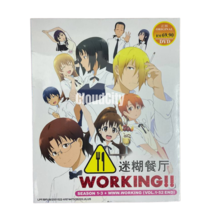 DVD Anime Working!! Season 1-3+www.working(1-52End)Eng Sub&amp;All Region - £26.30 GBP