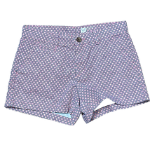 Gap Womens Shorts Size 00R Pink With Navy White Yellow Geometric Pattern 29X3 - £13.77 GBP