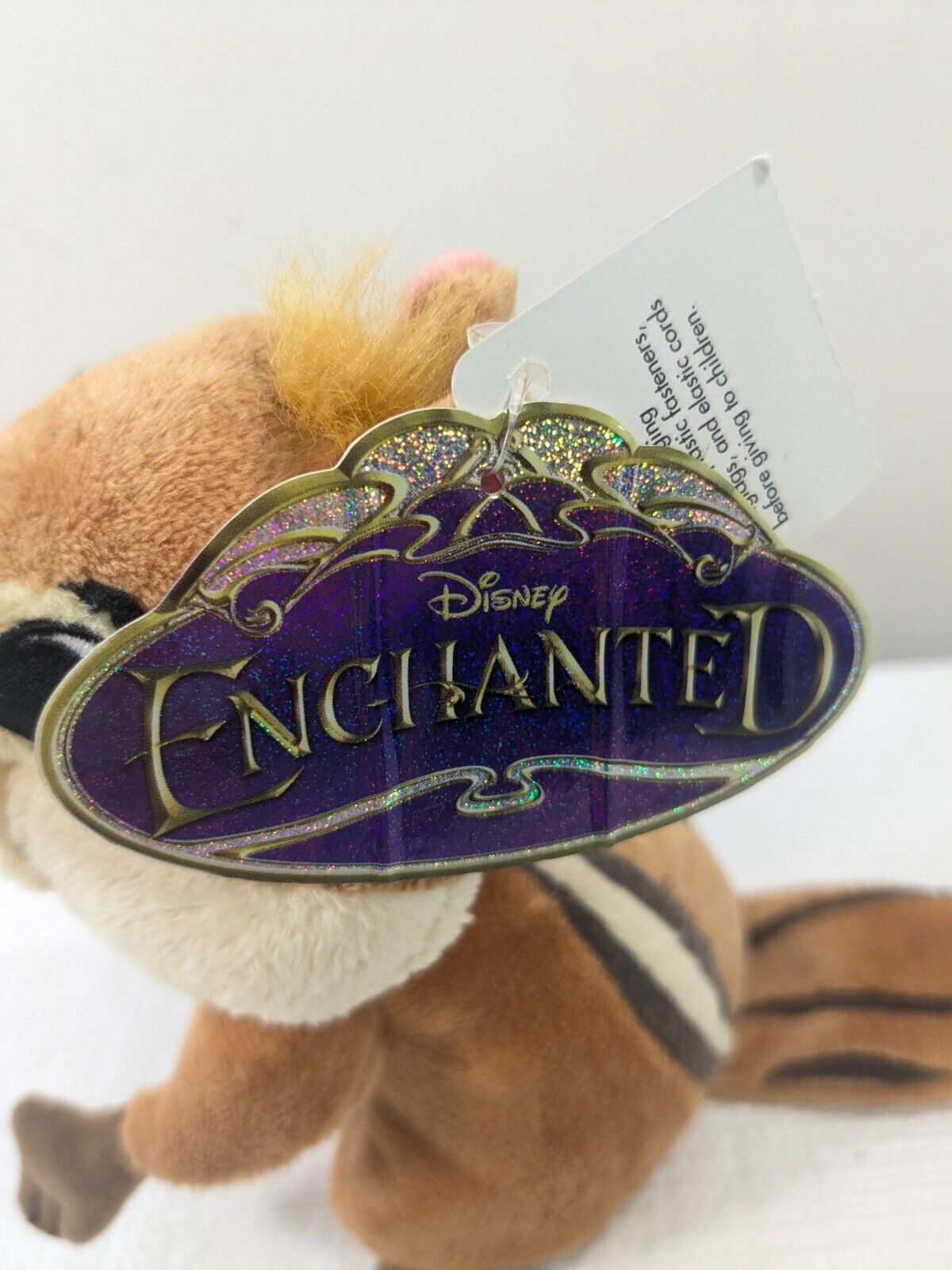 New Disney Enchanted Pip Chipmunk Plush and 50 similar items