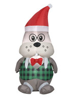 Holiday Time 3.5 Foot Walrus in Vest - £29.88 GBP
