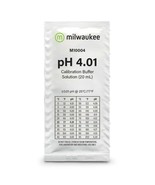 Milwaukee M10004 pH 4.01 Calibration Solution Sachet-(20 ml) - £6.37 GBP