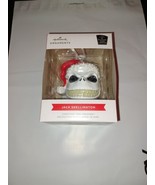 Jack Skellington Head Nightmare Before Christmas Hallmark Ornament Disney - £11.00 GBP