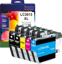 LC3013 Ink Cartridges BK C M Y 5 Pack Super High Yield Compatible for Br... - £77.21 GBP