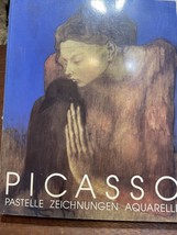 Picasso Pastels Drawings Watercolors 1986 German Catalog Vintage - £16.34 GBP