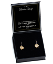 Ear Rings For Military Wife, Air Force General Wife Earring Gifts, Military  - $49.95