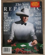 The New Republic Magazine May 10, 2012 -  2012 Campaign&#39;s Biggest Donor - $16.99