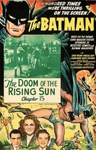 The Batman - The Doom Of The Rising Sun - 1943 - Movie Poster Magnet - £9.56 GBP