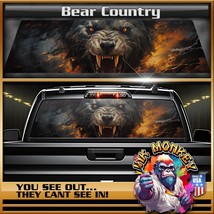 Bear Country Truck Back Window Graphics - £43.34 GBP+