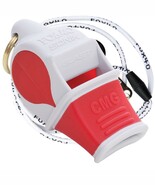 WHITE/RED Fox 40 SONIK BLAST CMG Whistle Official Coach Safety - FREE LA... - $207.66 MXN