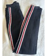Zara Trafaluc Jeans Womens Skinny Black 4 Stretch Denim Slim slender Str... - $16.47