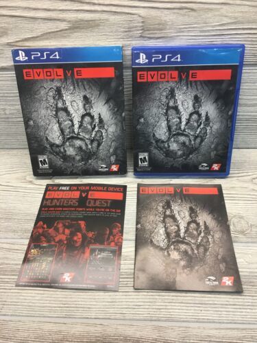 Primary image for Evolve (Sony PlayStation 4, 2015) Complete With Slip Cover, Tested , Mint Disk !