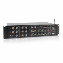 Pyle 12-Channel Wireless Bluetooth Power Amplifier - 6000W Rack Mount Mu... - £334.86 GBP