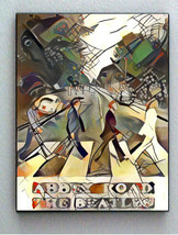 Framed Abstract The Beatles Abbey Road 8.5X11 Art Print Limited Ed. w/si... - £15.09 GBP