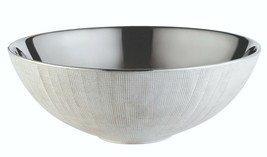 Brest silver bathroom vessel sink. Round sink - £585.12 GBP