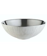 Brest silver bathroom vessel sink. Round sink - $732.00