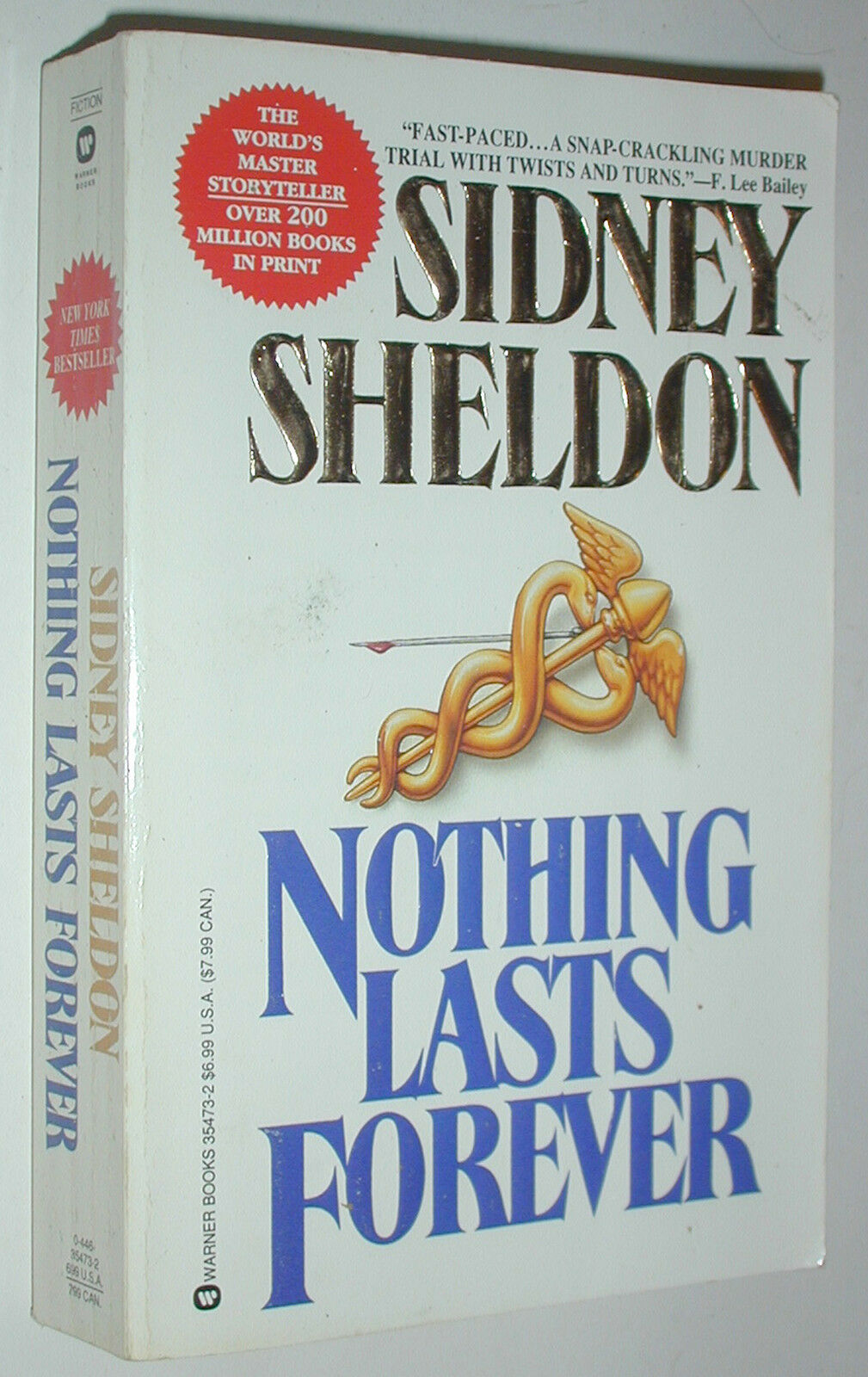 Nothing Last Forever A Novel By Sidney Sheldon - $4.99