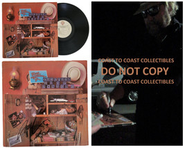 Hank Willams Jr signed Greatest Hits album vinyl record proof COA autographed - £311.38 GBP