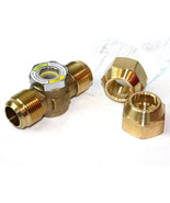 HVAC AC TUBE JOINTING SIGHT GLASS 3/4&quot; SAE O.D. W/MOISTURE INDICATOR FLA... - $20.50 CAD