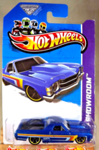 2013 Hot Wheels #233 HW Showroom-Muscle Mania &#39;71 El CAMINO Blue w/Black MC5 Sp - £7.85 GBP