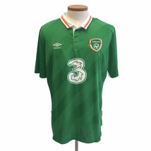Umbro Green And Ireland Short Sleeve Soccer Football Jersey Size XXL NWT - $60.52