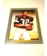 2005 Topps Turkey Red Jim Brown Cleveland Browns #239 - £3.94 GBP