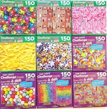 150 Pc Jigsaw Puzzles 12”x12” 1/Pk s20e, Select: Flamingos Balloons Cats Ice Cre - £2.39 GBP