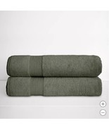 Turkish Towel Company Towels Set Dark Gray Grey Quick-Drying Cotton Abso... - €72,44 EUR