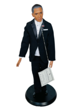 Danbury Mint Barack Obama Porcelain Doll Figure Statue President Inaugur... - £178.05 GBP