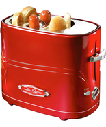 Nostalgia 2 Slot Hot Dog and Bun Toaster with Mini Tongs, Retro Toaster ... - $637.08 MXN
