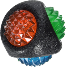 Multipet Dental Diamond Dog Toy TPR LED Light up Ball, 3&quot; - £8.43 GBP