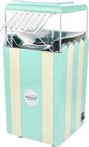 Brentwood PC-488BL Classic Striped 8-Cup Hot Air Popcorn Maker, Blue/White - £24.77 GBP