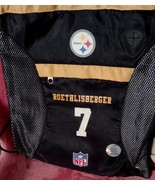 Vintage Licensed NFL player backpack Steelers 12 Roethlisberger  10&quot; X 12&quot; - $370.72 MXN
