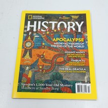 National Geographic History Apocalypse Medieval Visions Sept/Oct 2021 Magazine - £11.79 GBP