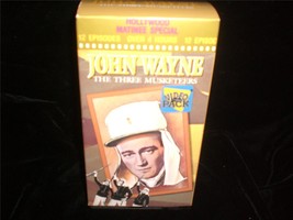 VHS Three Musketeers, The 1933 John Wayne, Ruth Hall 12 Part Movie Serial 2 Tape - £5.48 GBP